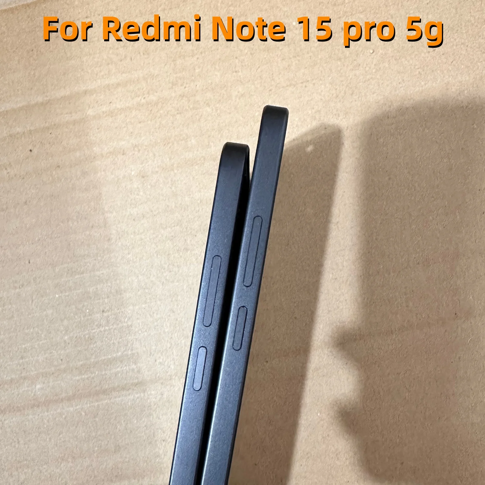 For Xiaomi Redmi Note 15 Pro 5G LCD Frame With Volume Flex +Button For Note 15 pro 5g Middle Frame Back Bezel Plate Housing