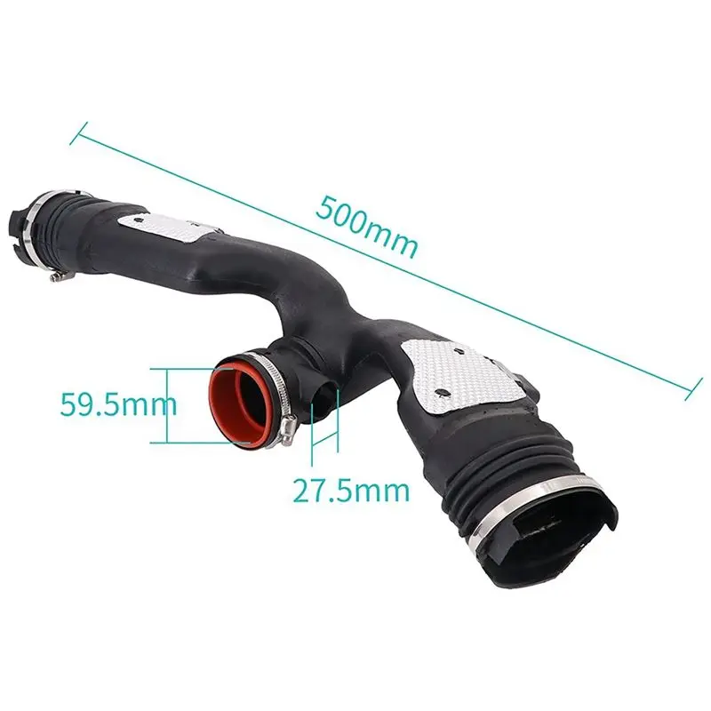 L49A A6420908237 Car Engine Air Duct with Air Mass Sensor for Mercedes Benz E320 W211 W164 W251 OM642 6420908237