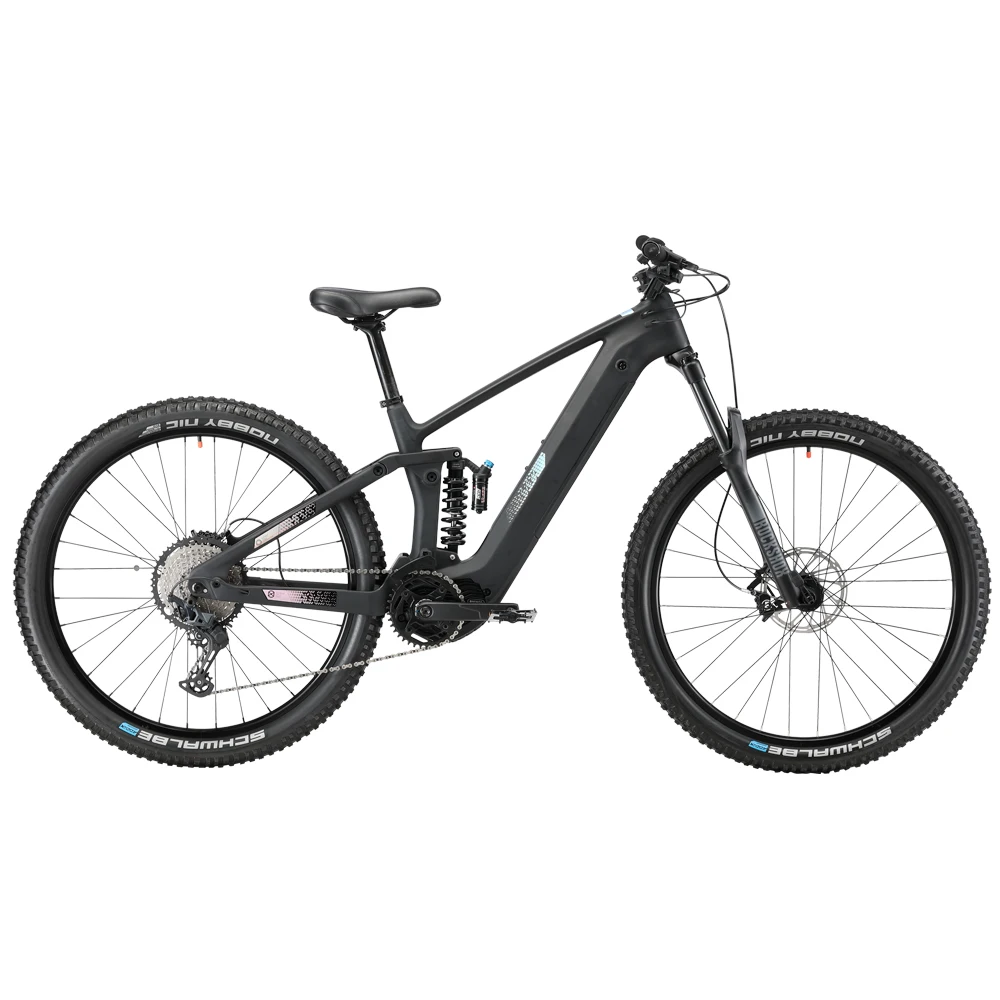 KABON il più nuovo telaio per bici elettrica Mtb T800 telaio per bici elettrica in fibra di carbonio cavo interno motore posteriore con Kit custodia