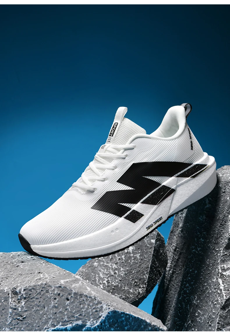 Marathon-Laufschuhe Herren Sneakers mit Carbonplatte Outdoor-Sport Atmungsaktiv Leichtgewicht Damen Bequeme Athletische Sneakers Prime – Detail 36