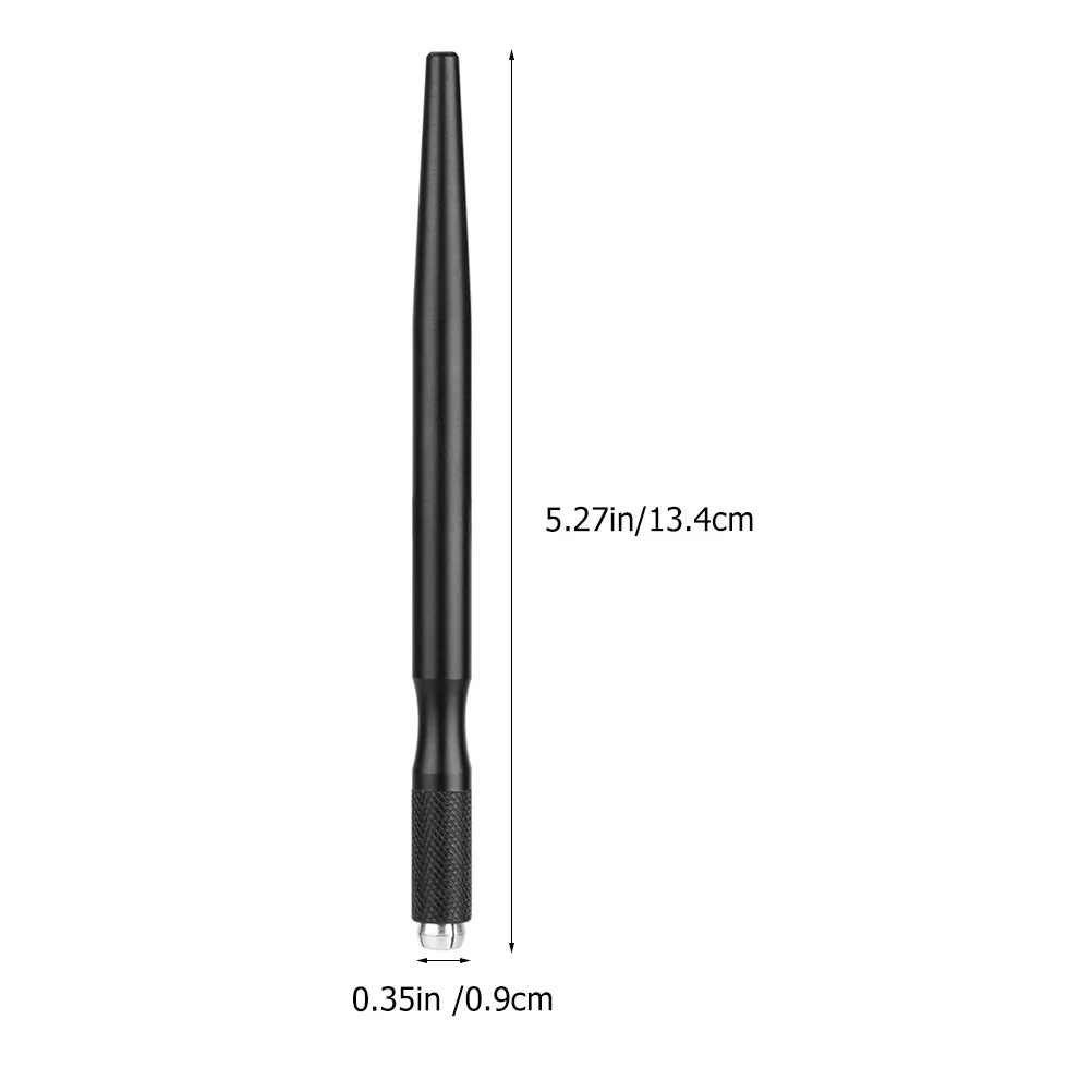 Aluminum Alloy Microblading Pen with Needle Holder – Portable Handheld Eyebrow Tattooing Tool