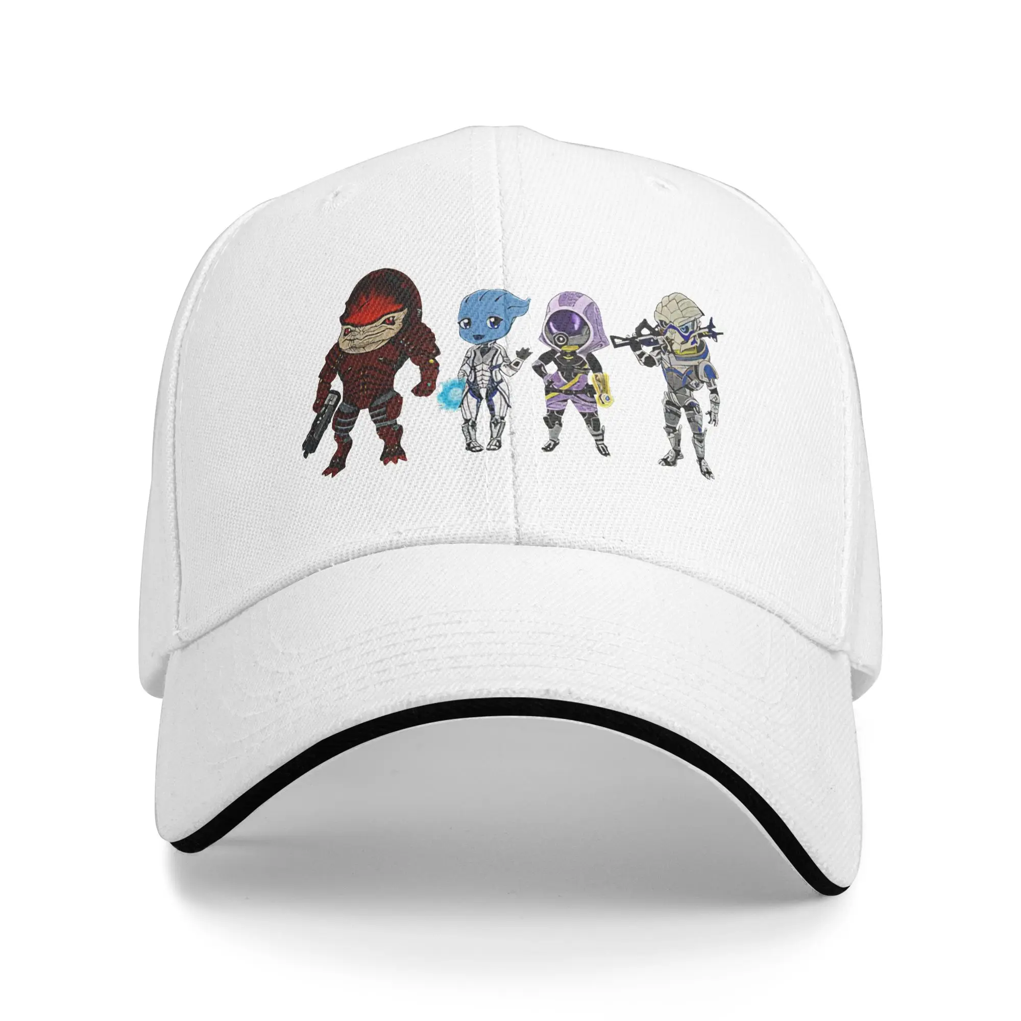 Effect Mass Game Baseball Cap Retro  Sandwich Hat for Men Women Adjustable Dad Hat Outdoor