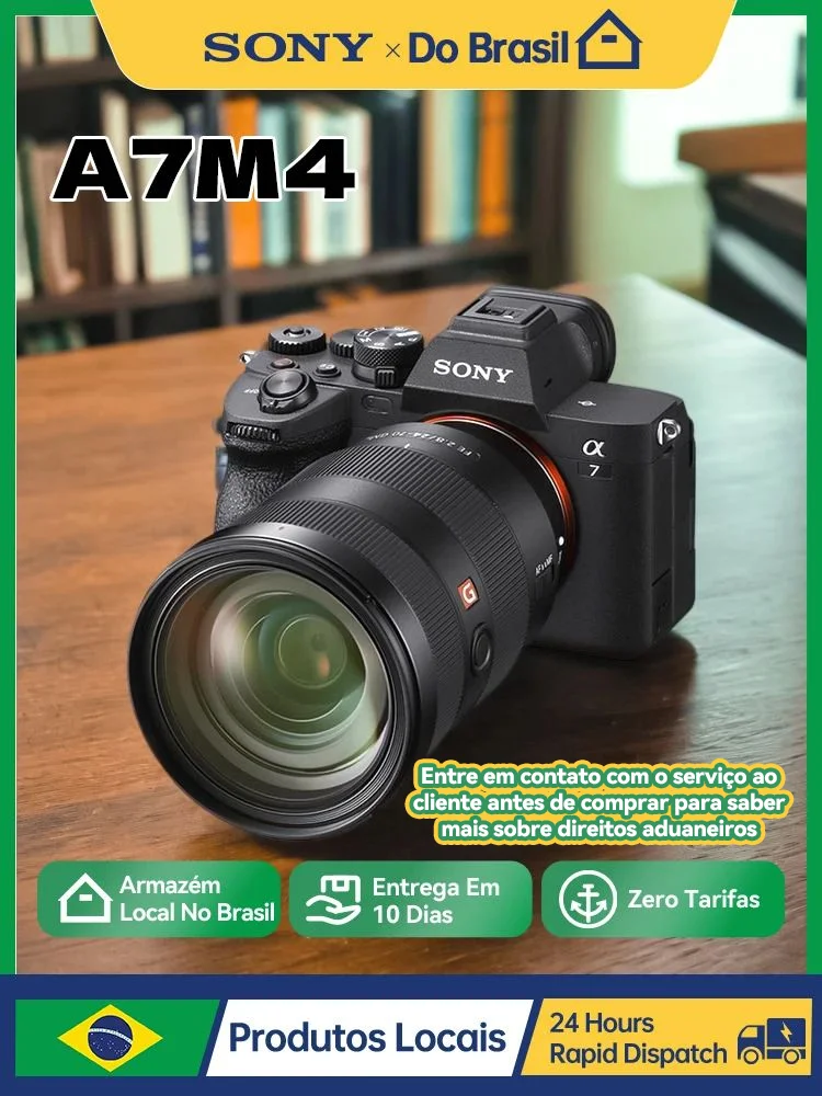 سوني-كاميرا رقمية بدون مرآة ، ألفا A7 IV ، A7M4 ، إطار كامل ، كاميرا مدمجة ، تصوير احترافي للتصوير الفوتوغرافي المحترف
