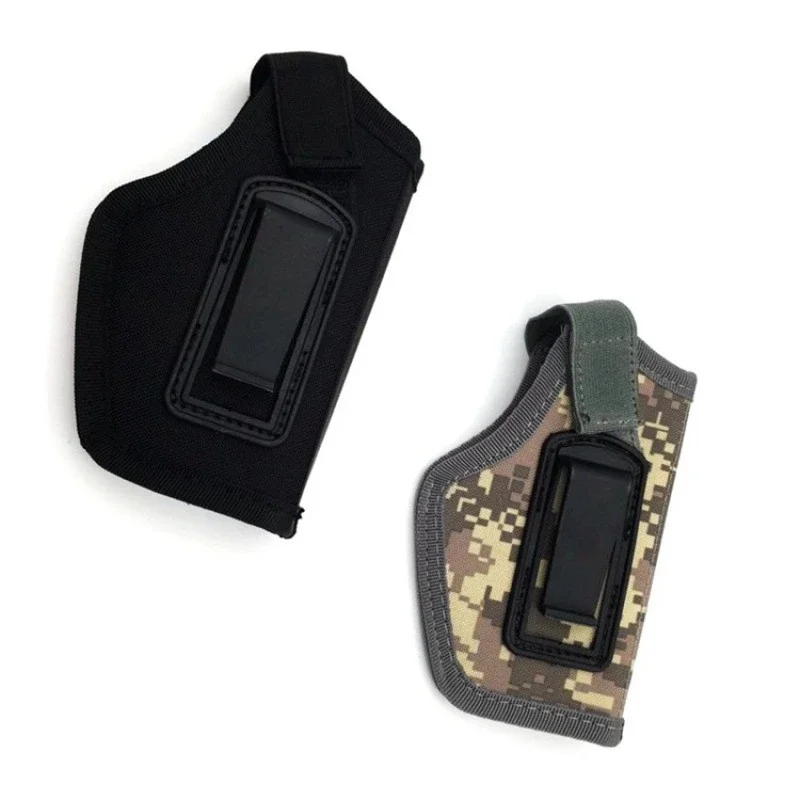 Tactical Compact Subcompact Pistol Holster Waist Case Glock Gun Bag Hunting Accessory Outdoor CS Field Invisible Protect Holster