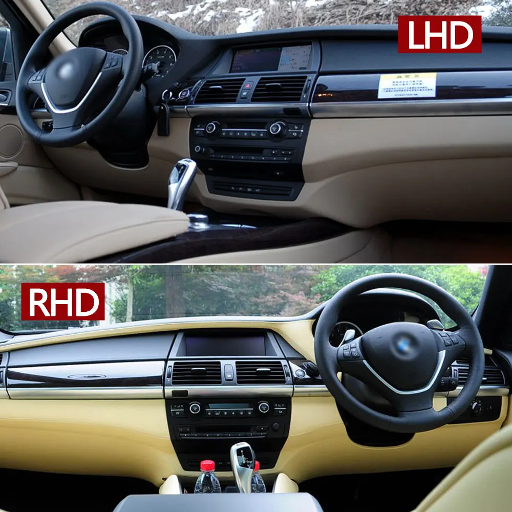 E70 E70 E72 LHD RHD Car Front Dashboard Steering Wheel Lower Column Cover Sponge Backplate For BMW X5 X6 2007-2014 51457161733 view 6