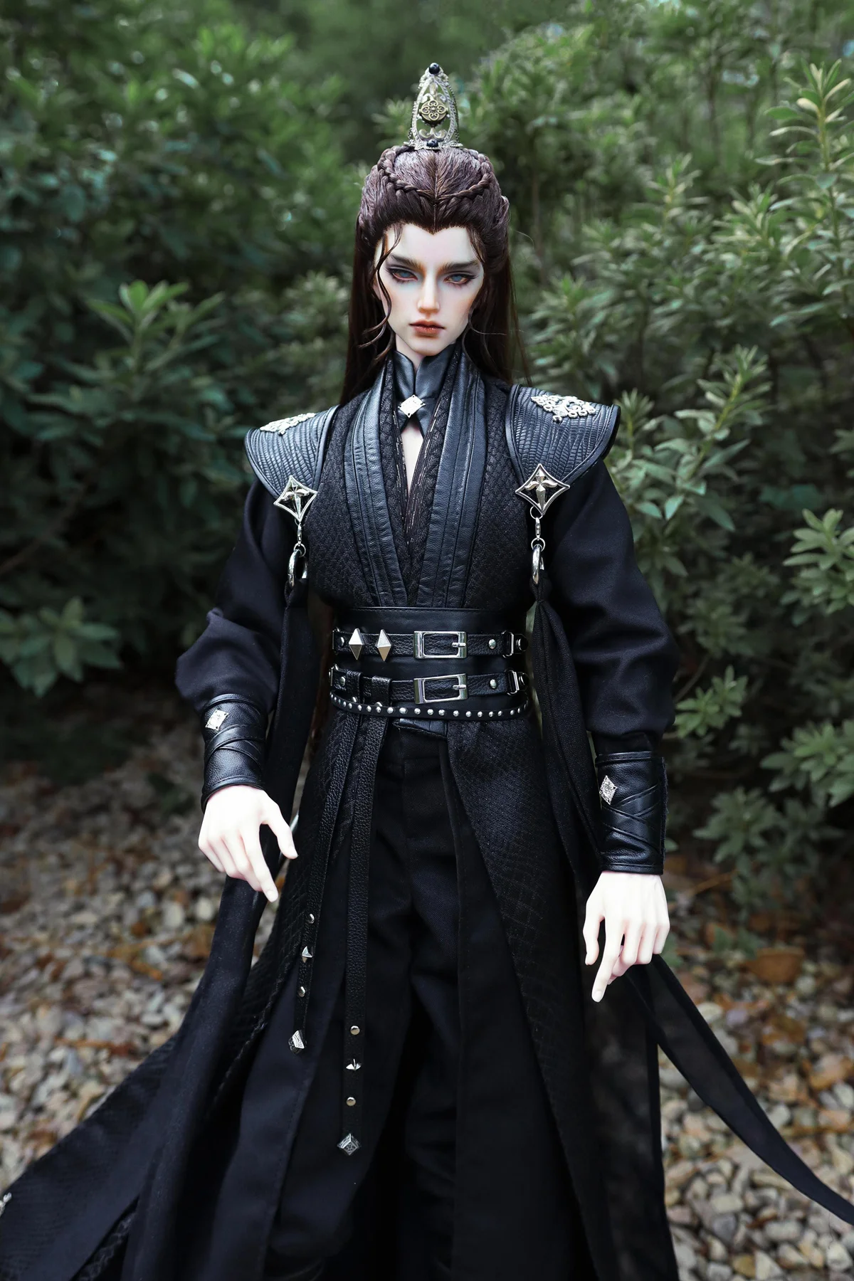 1/3 Scale BJD Clothes Ancient Costume Chinese Hanfu Samurai Robe Outfit For BJD/SD SSDF ID75 Strong Uncle Doll Accessories A1170