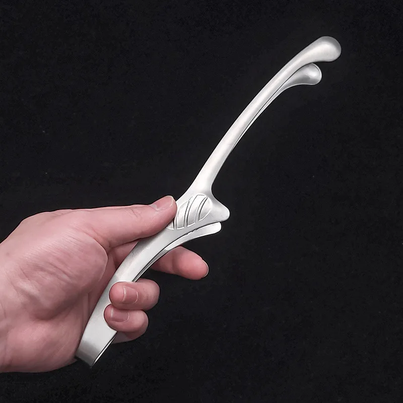 

BBQ Tongs Non Slip Cooking Utensils Stainless Steel Tongs for Serving Food, Salad, Camping, Barbecue, Buffet