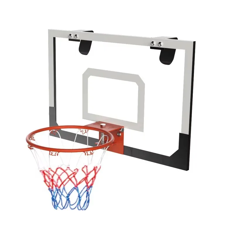 Mini aro de baloncesto para colgar en la puerta, soporte para aro de baloncesto, modelo pequeño para interiores.