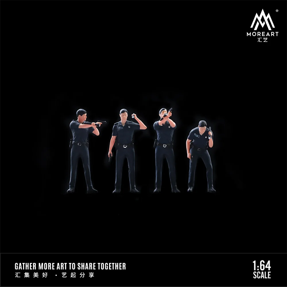 XT SET DI BAMBINI DI POLIZIA DETECTIVE 1:64 Display, collezione e regalo