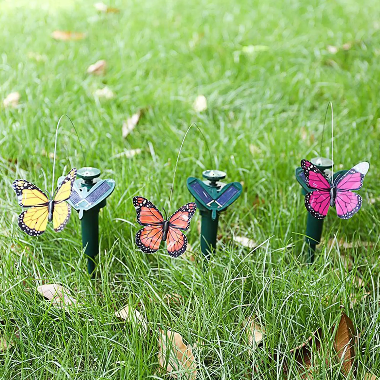 

Solar Butterfly Pathways Decorative Stake Realistic Energy-Saving Solar Butterfly for Porch Driveway Landscaping Balcony Walkway