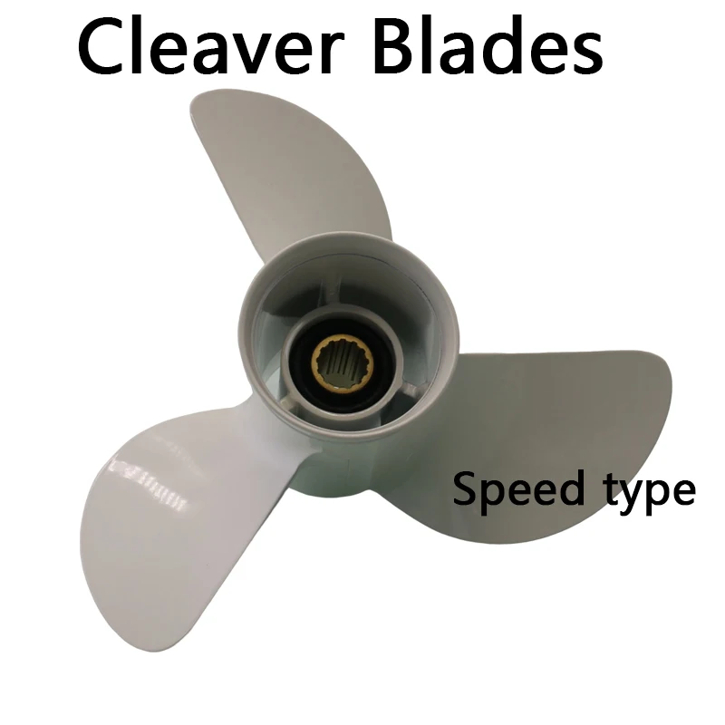 Boat Aluminum Propeller New Model Pitch 12/13/14/15 For Yamaha Outboard Motor T25HP 40HP 48HP 55HP 60HP 13 Tooth Cleaver Blades