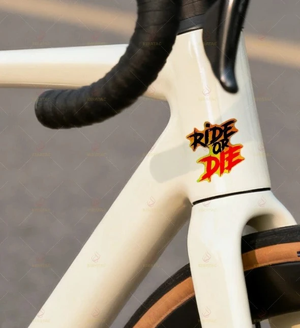 RIDE OR DIE Sticker Set Waterproof Vinyl Decal for Car Helmet Bicycle Handlebar Frame Motorcycle Decoration