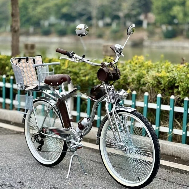 دراجة كلاسيكية فاخرة، دراجة طريق متميزة، متغيرة السرعة، سيارة كلاسيكية، سفر المشاهير على الإنترنت #4