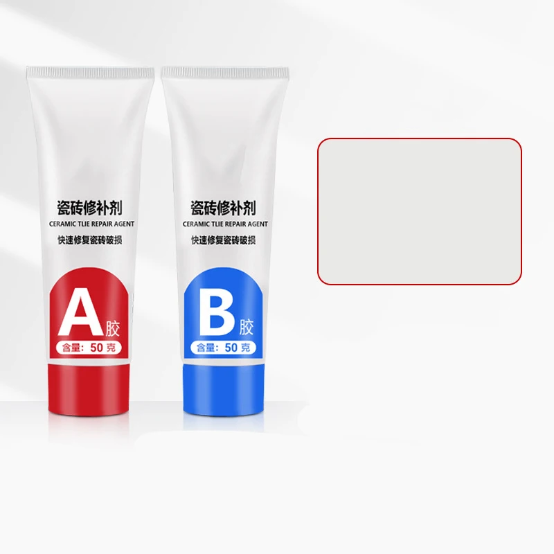30/100G Tegelreparateur Ab Zelfklevende Keramische Reparatielijm Marmeren Vloertegel Toiletwastafel Reparatie Lijm Scheurreparatie Kitlijm