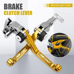 Pit bike Pivot Brake Clutch Levers Handbrake handle FOR SUZUKI RMZ250 RMZ 250 2007 2008 2009 2010 2011 2012 2013 2014 2015 2016