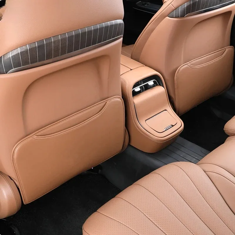 Auto Hinten Sitz Anti Kick Schutz Pad Für Mercedes Benz E Klasse W214 E260 E300 Innen Dekoration Änderung Zubehör – Detail 9