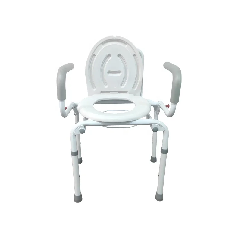 chairs with flip handle disabled potty patient toilet commode chair