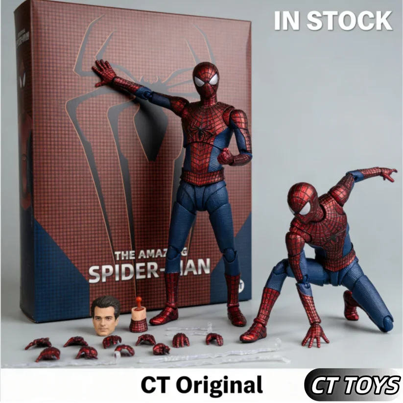 

IN Stock Ct Toys The Amazing Spider-Man Andrew Garfield Spiderman Figure Spider Man Anime Action Figure Figurine Model Gift Toys