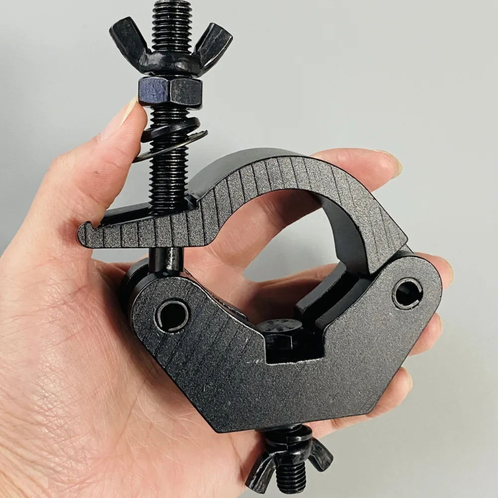 الألومنيوم الجمالون الثقيلة المشبك 40-50 مللي متر أنبوب المشابك هوك دعم DJ الصوت الصوت المرحلة آلة الإضاءة LED تتحرك رئيس 200-400 كجم