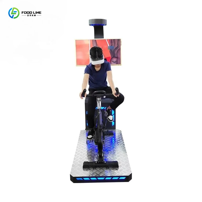 FL 2026 9D VR Gaming Fitness Simulator Amusement Park Ride Equipment Indoor Outdoor Use 200kg Capacity Home School