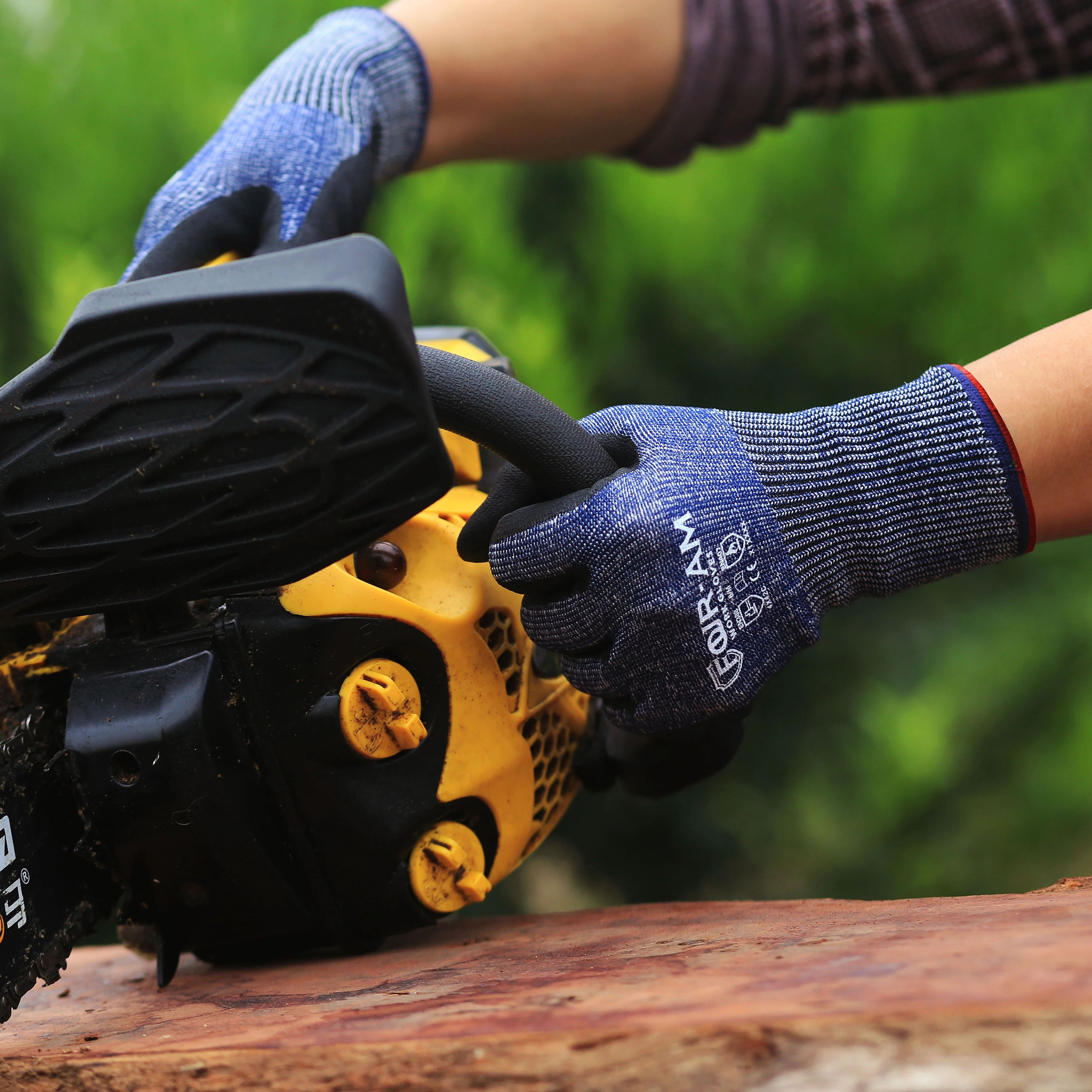1/3Pairs Level 3 Cut-Resistant Gloves, Firm Non-Slip Grip, Heavy Duty Work,Multipurpose, Excellent Grip for Men & Women