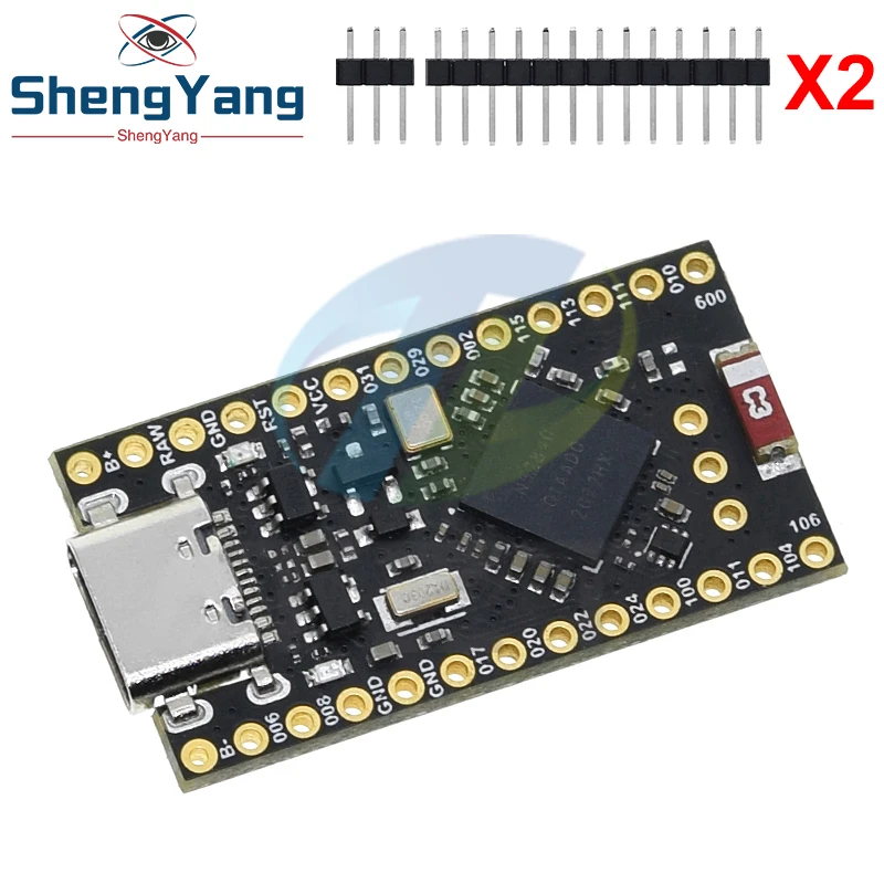 NRF52840 Development Board Compatible With Nice!Nano V2.0 Bluetooth Charging Management Pro Micro NRF52840