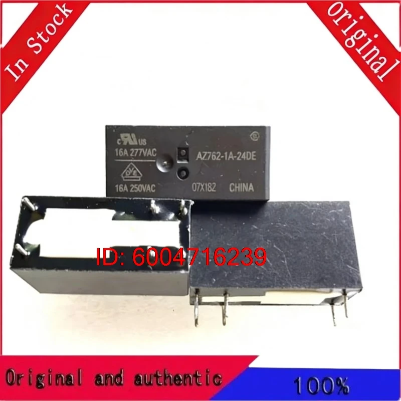 5PCS ZETTLER AZ762-1A-24DE 24VDC DC24V imported ZETTLER relay 6-pin