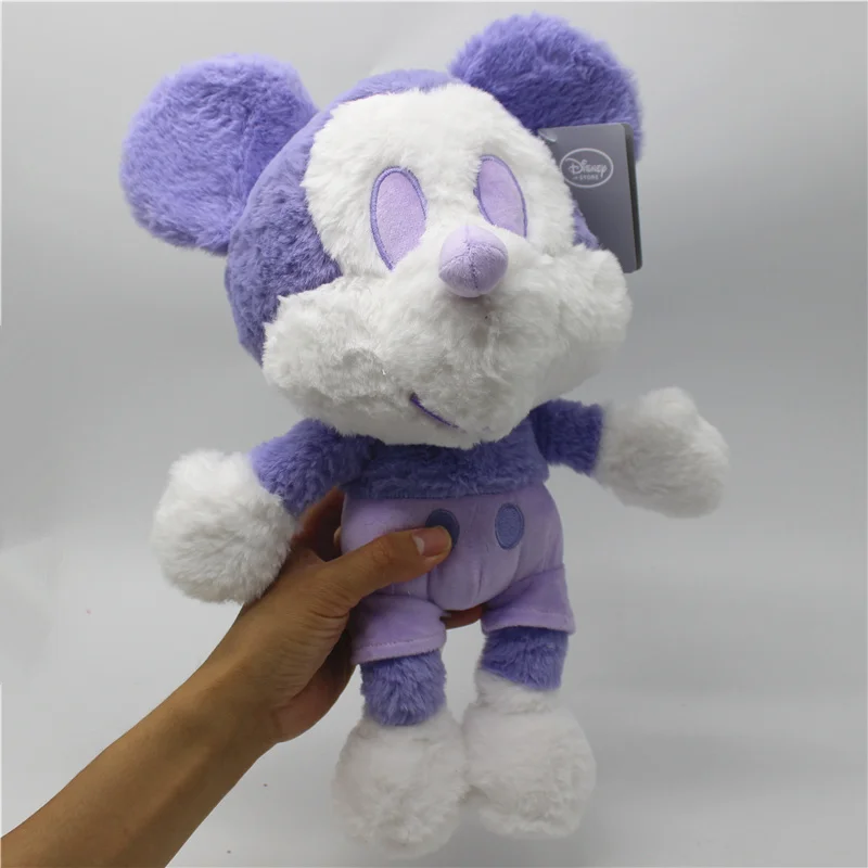 

42 см Дисней животное Микки Маус супер мягкие ретро фиолетовые Микки Маус плюшевые игрушки мягкая кукла для детей подарки на день рождения