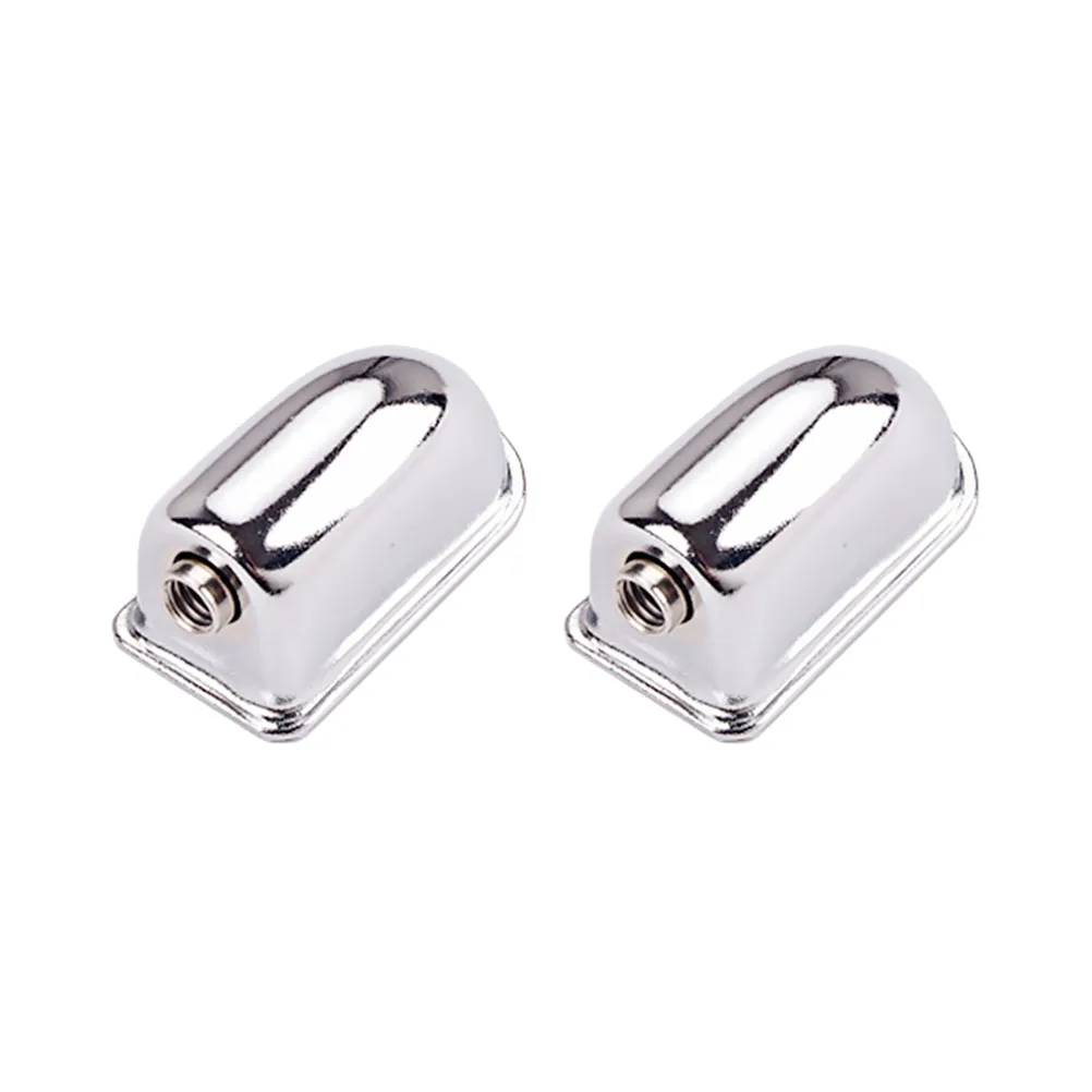 

2 Pcs Snake Drum Set Snare Hook Metal Single-end Lug Parts Accessories Connectors