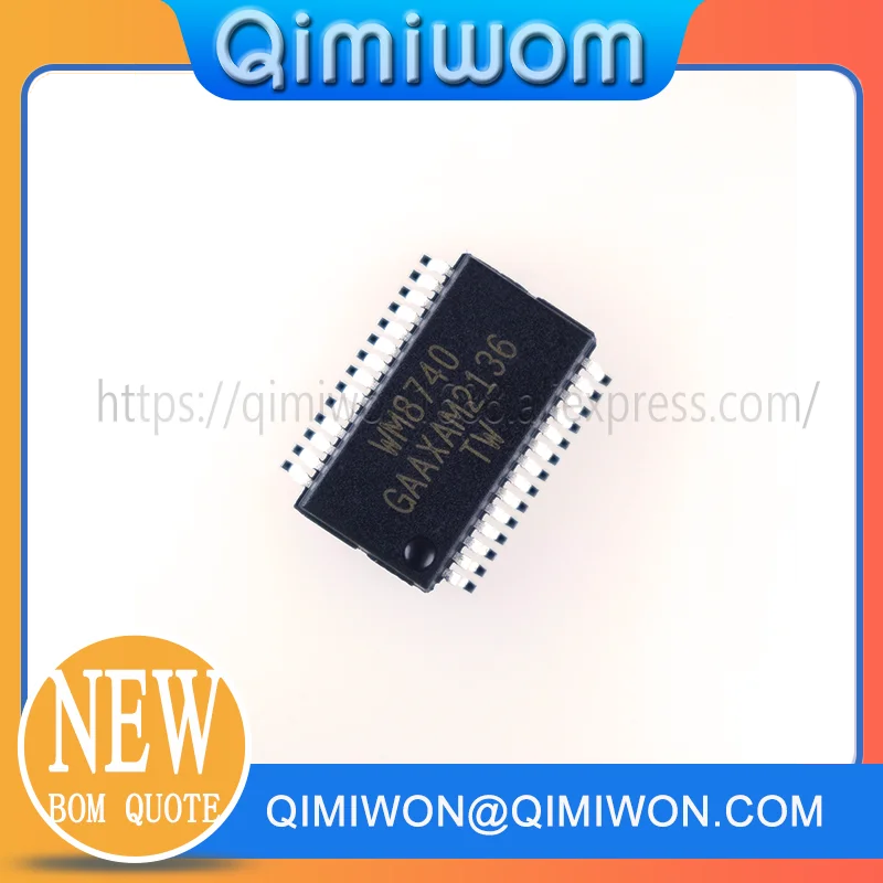 

(5-10piece)100% New Original WM8740SEDS WM8740 sop-28 Chipset