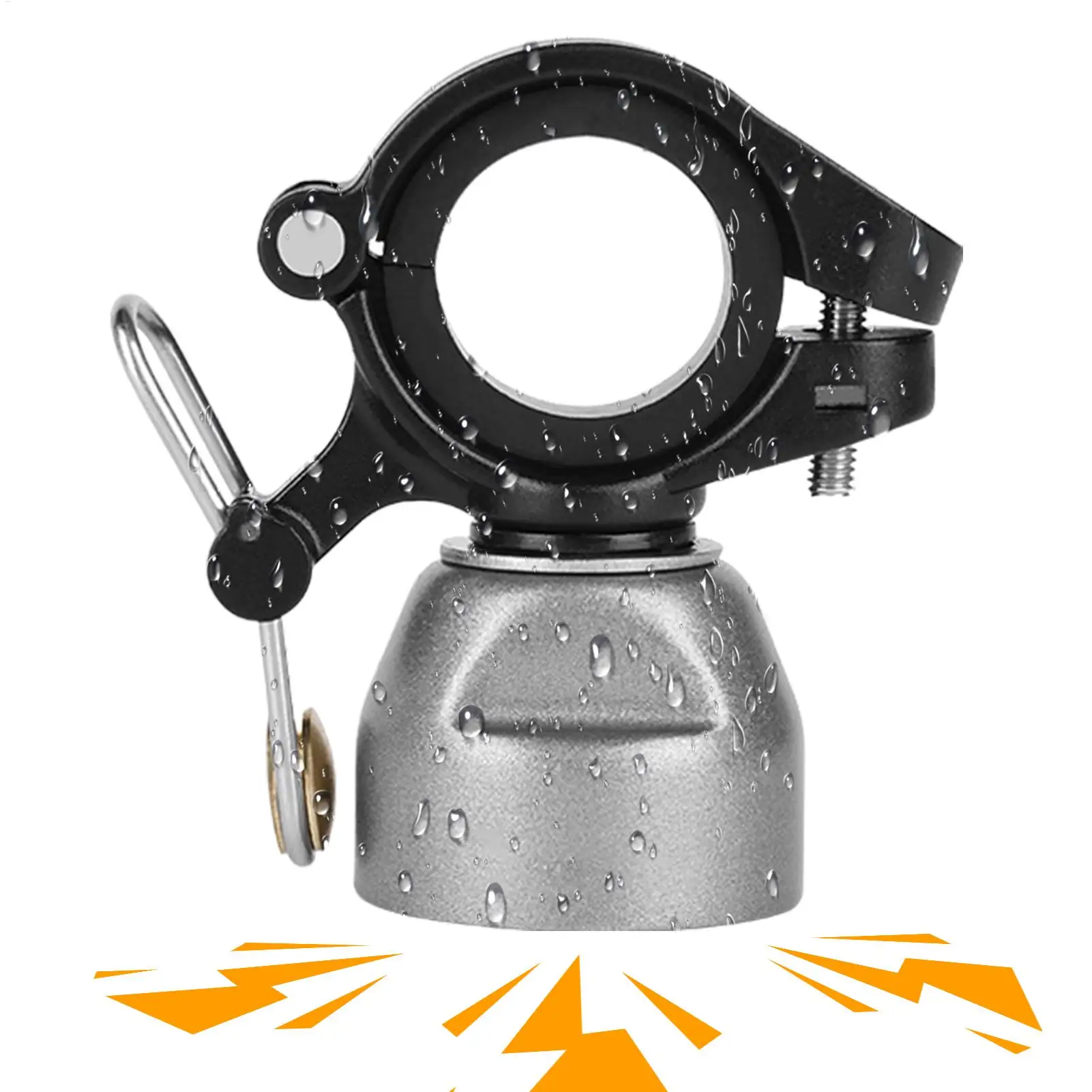 

Kids Bike Bell Alloy Sturdy Bike Bell Clear Sound Horn Multifunctional Ring For Nighttime Outdoor Adventures Ensure Safety Kids