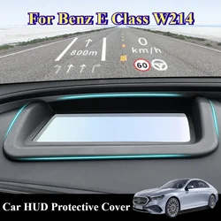 Fit For Mercedes Benz E Class W214 2024-2025 Car HUD Protective Cover Head-Up Display Dust Cover Frame Windshield