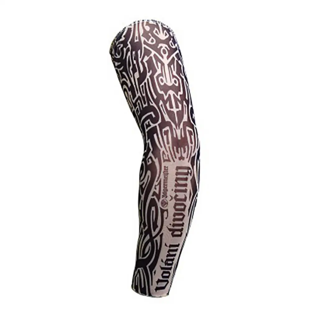 1Pc Outdoor Anti-sunlight Sport Tattoo Arm Sleeves Cycling Hiking Protect Cover