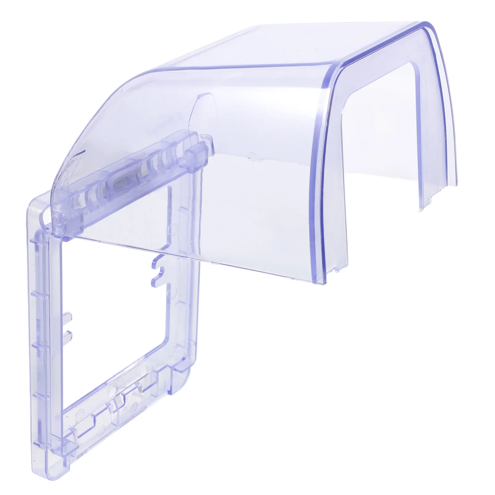 

Weatherproof 86 Type Transparent Socket Protector Extra High Thickened Waterproof Box for Bathroom Kitchen Exterior Siding Cover