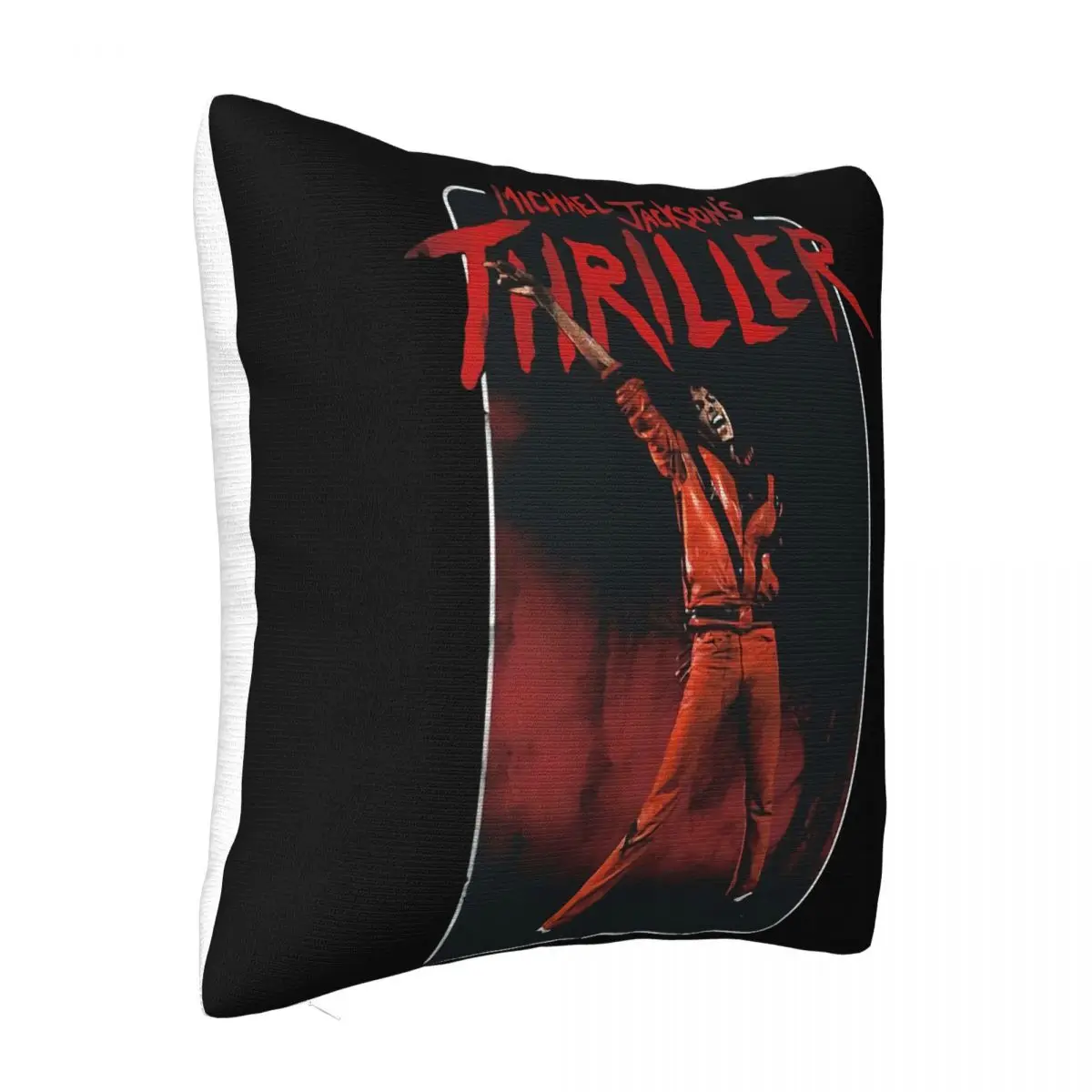 Michael Jackson With Thrillerblack Mug Women T- Unisex Vacation Creative Design Swag Leisure Man Hot Sale Pillow Case