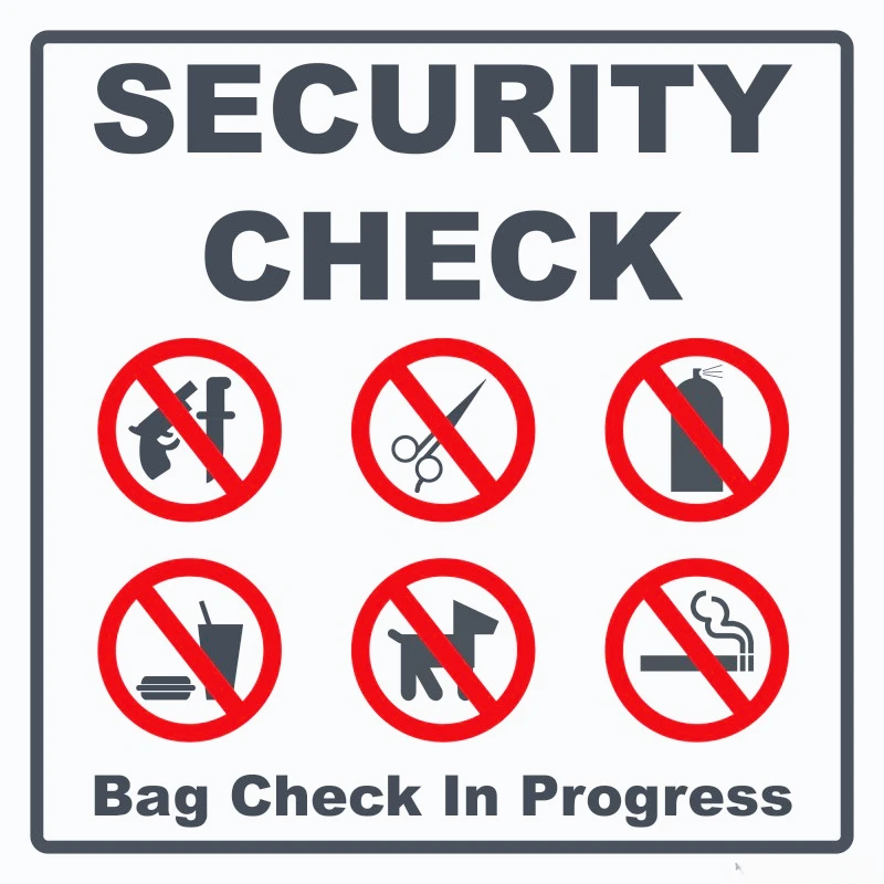 

Car decoration decal sticker Security Sign Vinyl Sticker 13cm PVC KK