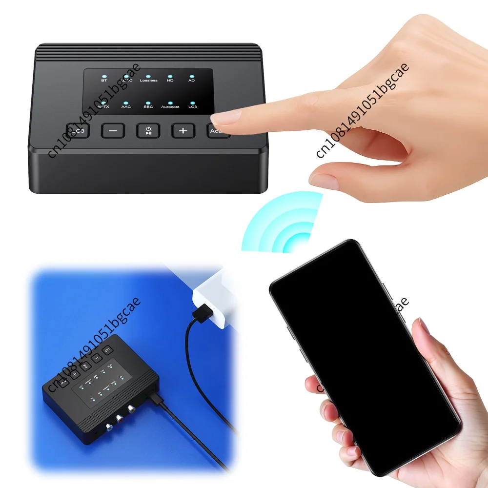 Bluetooth6.0 Audio Receiver LDAC AptX-HD/AD/LL HD Audio Receiver with Coaxial Optical Output Receiver Transmitter Adapter For PC - view 3