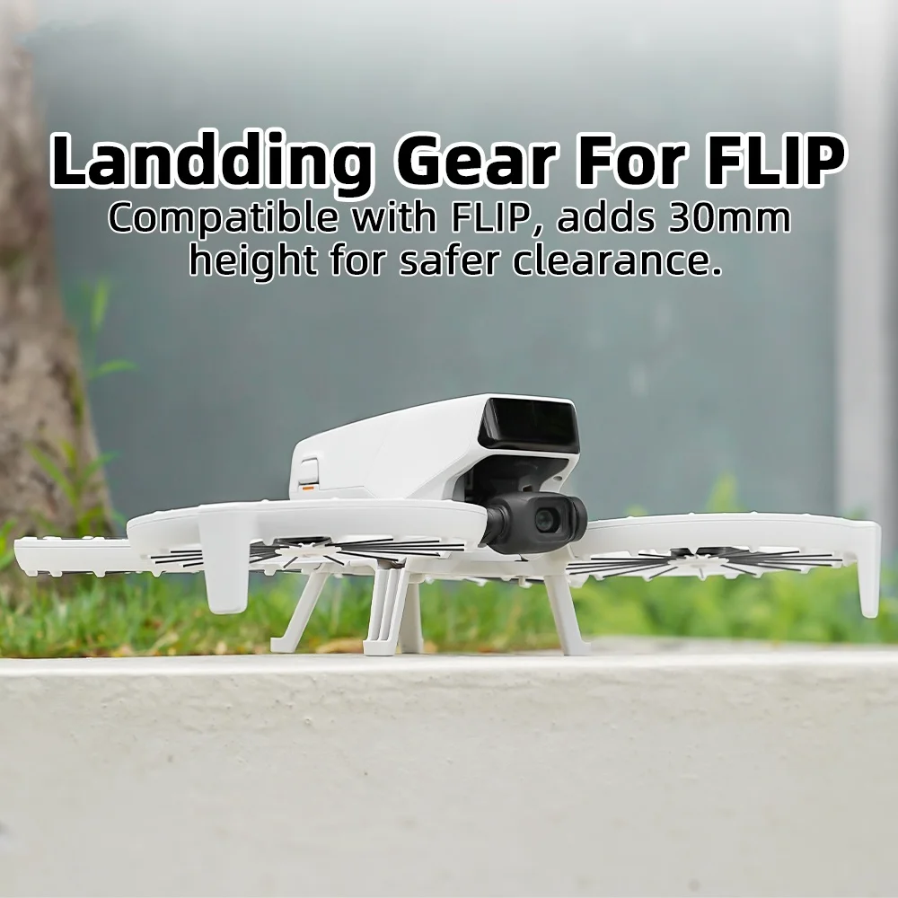 لـ DJI Flip زيادة دعامة الارتفاع لملحقات حماية الهبوط
