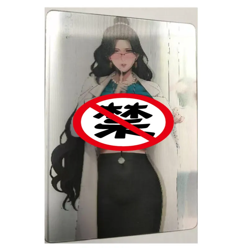 

1 шт./компл. DIY 3D карты богини аниме женский школьный доктор серии ACG сексуальная кавайная игрушка подарок игра коллекционные карты комиксов