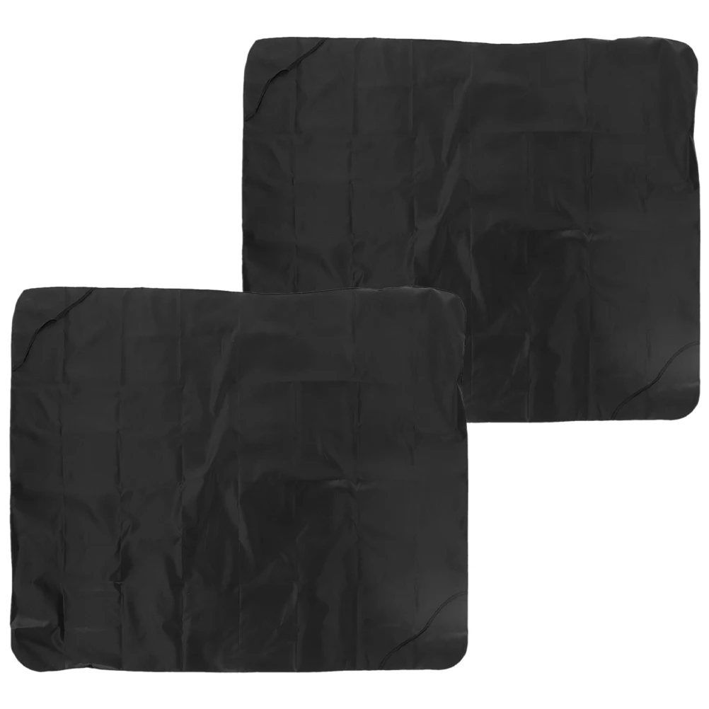 

2Pcs Heavy Duty Car Seat Cover Waterproof Rear Seat Protector Full Protection Interior Cover Pet Mat for Cars Trucks Suv