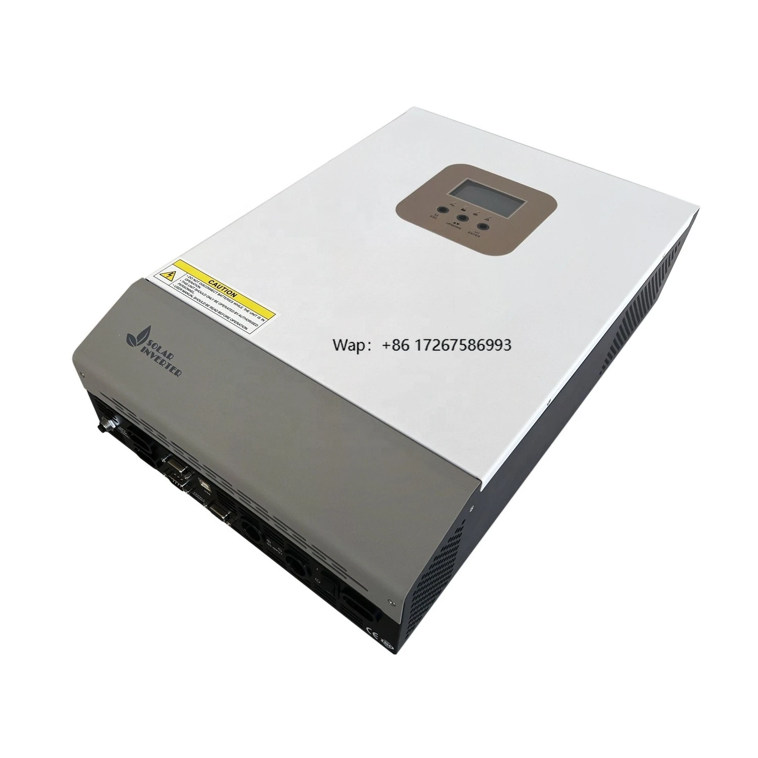 

Joyvoit Solar Inverter Pure Sine Wave LCD Display 5KW Hybrid Inverter Power Wall Built-in 48Vdc Home Controller