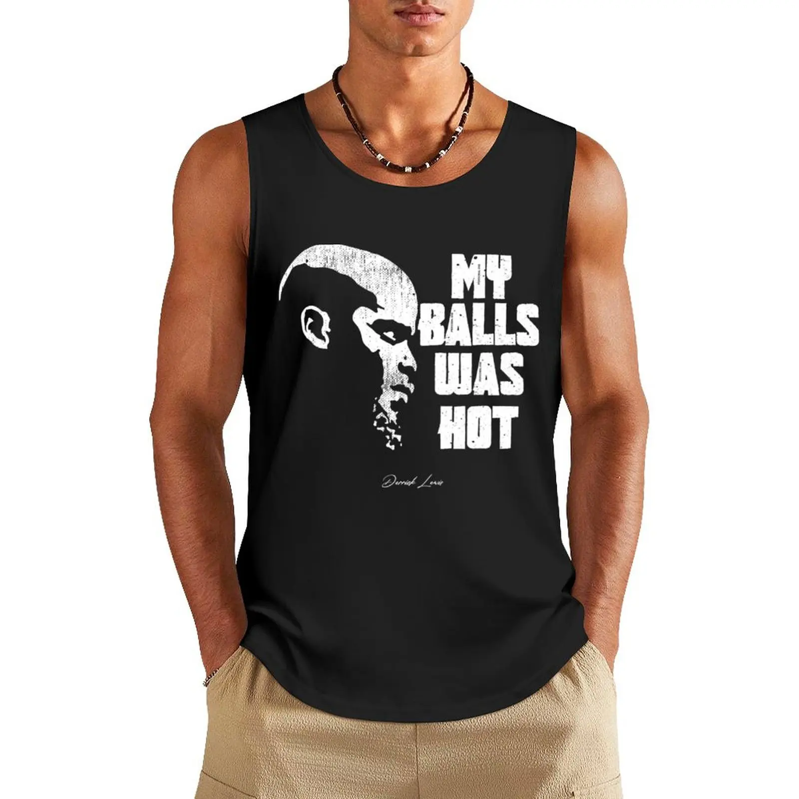 Горячая майка Derrick Льюис My Balsl Was, Мужская футболка, футболка для мужчин, мужская одежда, летняя одежда для мужчин