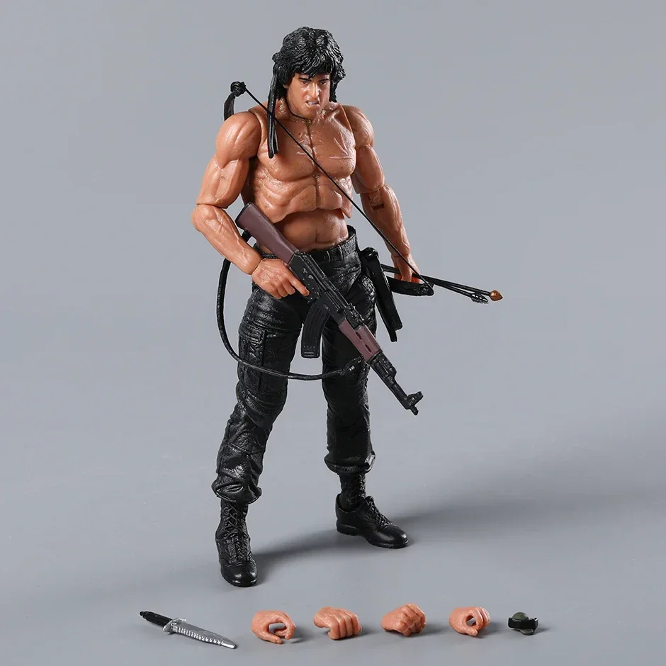 SDCC 2015 NECA Exclusive Rambo The Force of Freedom Action Toy Collection Figure Gift