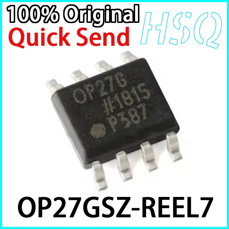 

5PCS Original OP27GSZ-REEL7 OP27G SOP8 Precision Operational Amplifier Chip New Stock