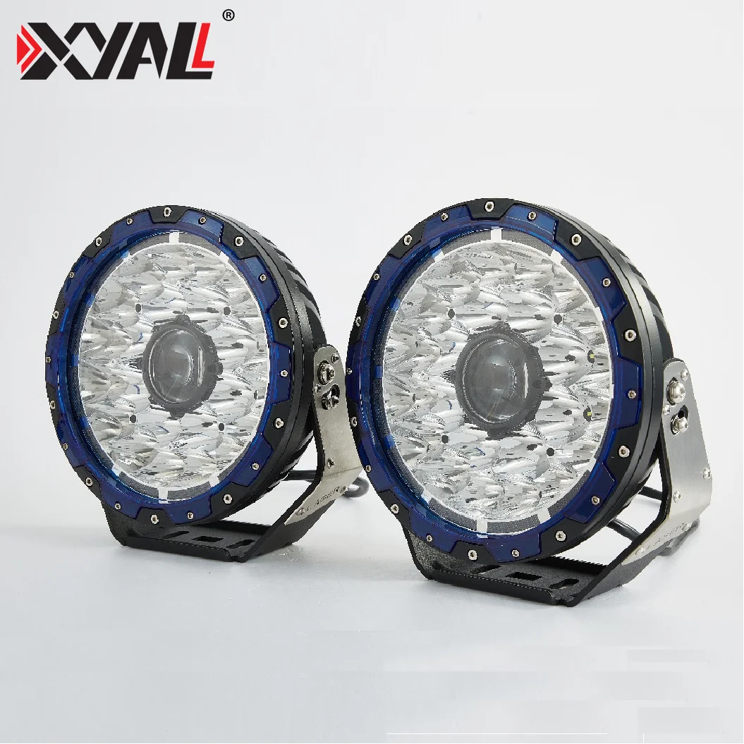 High Power 85w Super Bright Led Offroad Pod Lights Rgb 5 Inch Round Truck Lightfox Yellow Laser Spot Car Driving Led Work Light