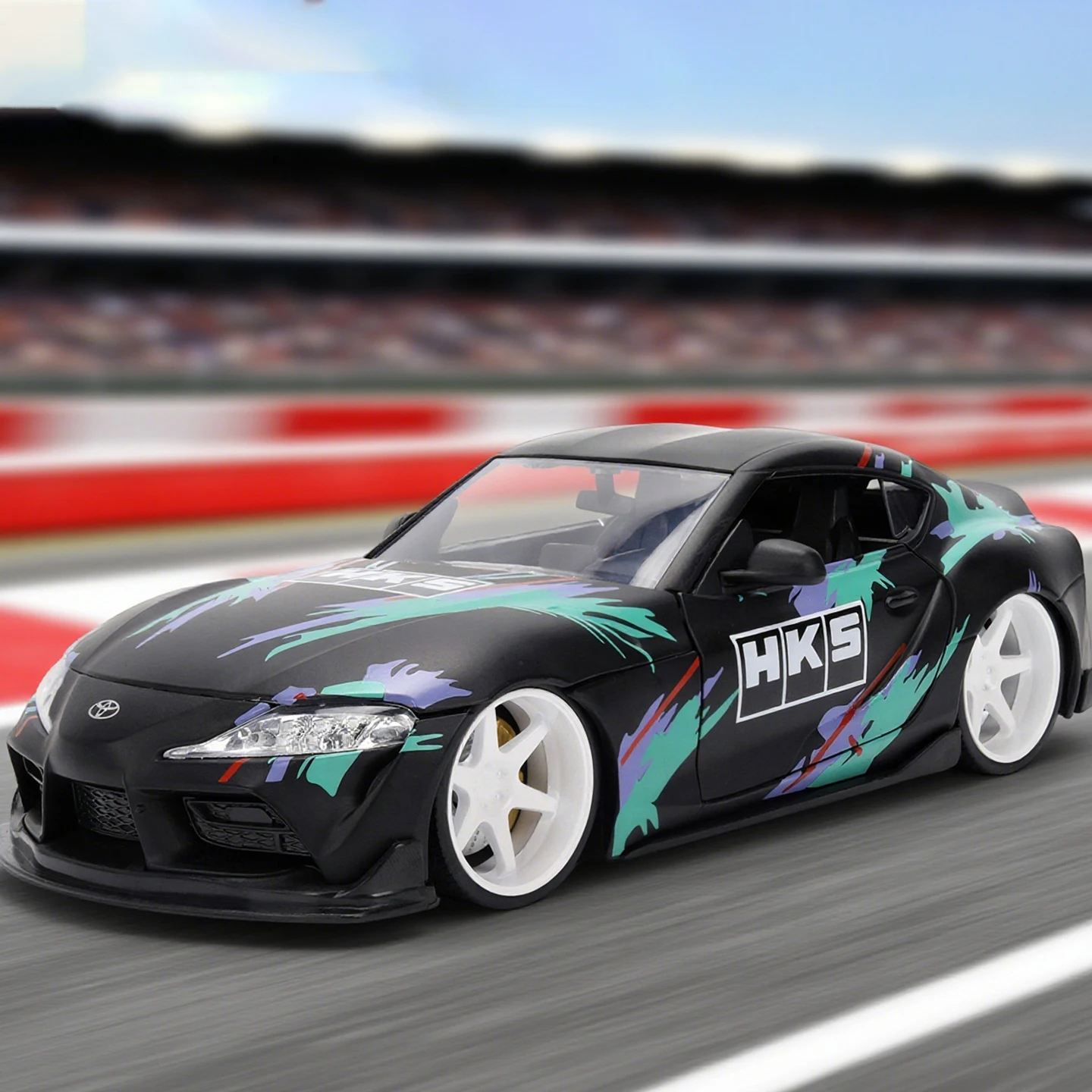 JADA 1:24 JDM 2020 GR スープラ 合金製ダイキャストカー＆おもちゃの車 ミニチュアスケールモデルカー 子供向け