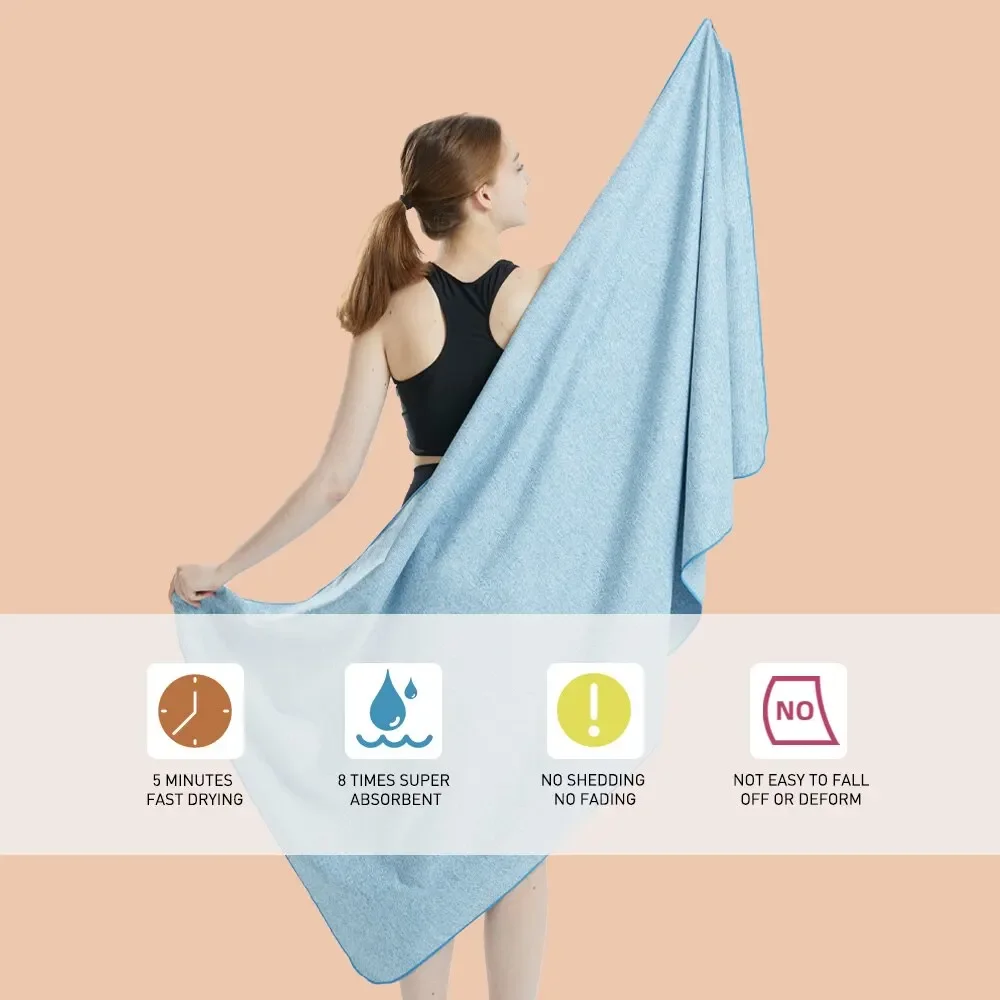 Fitness Supplies Super Fiber Quick-drying Fitness Towel Odorless Water-absorbent Fitness Equipment Sweat-wiping Exercise Towel