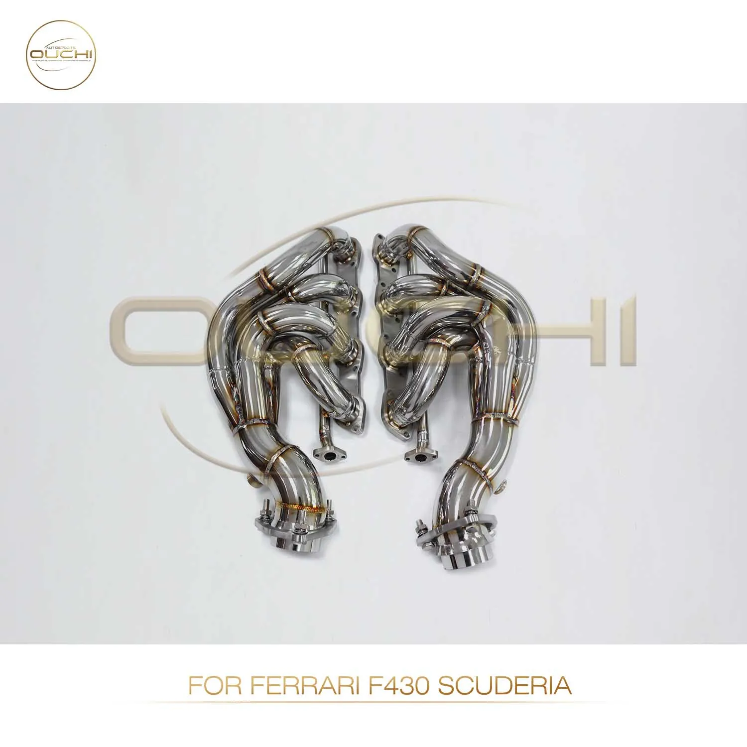 

Performance Manifold for Ferrari F430 Scuderia OUCHI Stainless steel Engine Header Length tube without catalysis ﻿