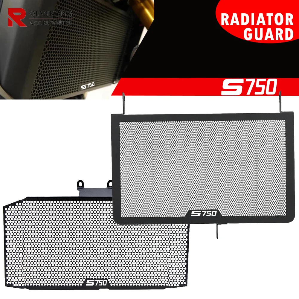 gsx-s 750 Motorcycle FOR Suzuki GSX-S750 GSX-S750Z 2018 2019 2020 -2026 aluminum Radiator Grille Guard Protector Cover Radiator