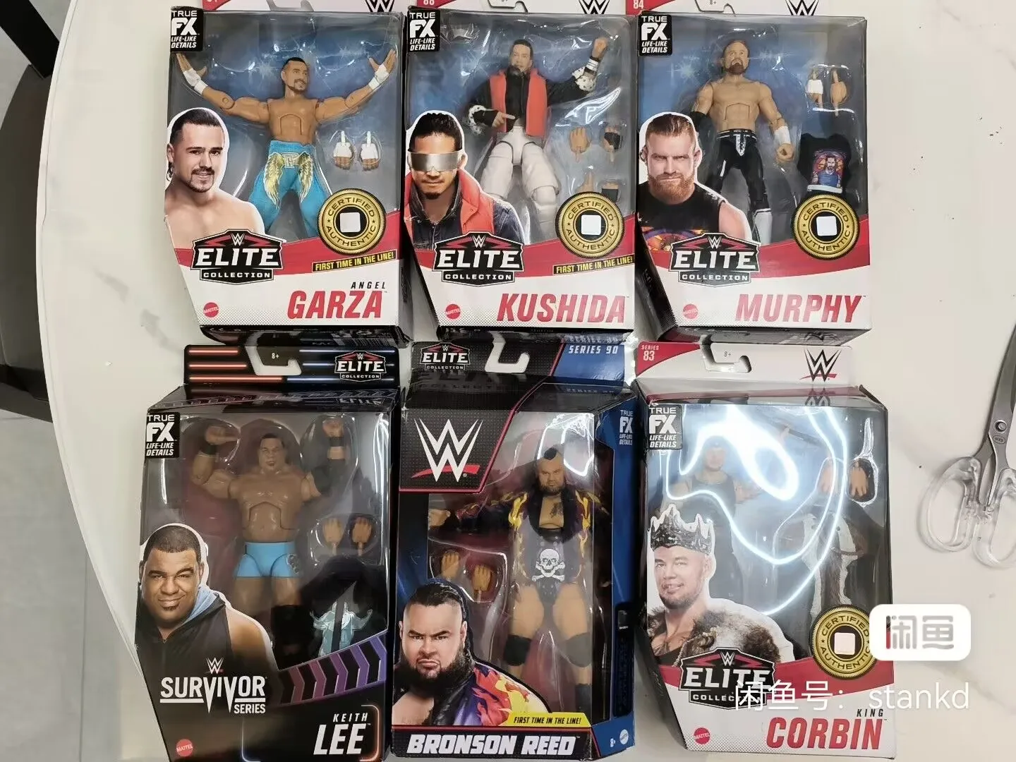 6-7 INCH wwe wrestler Figure dolls Ultimate Edition Series ANGEL GARZA KUSHIDA MURPHY  KEITH LEE  BRONSON REED KING CORBIN